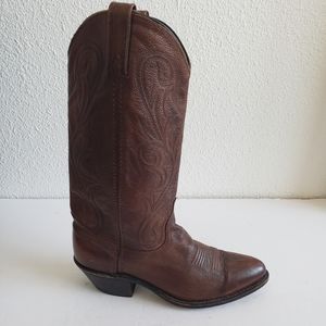 Dan Post  leather western rancho boots